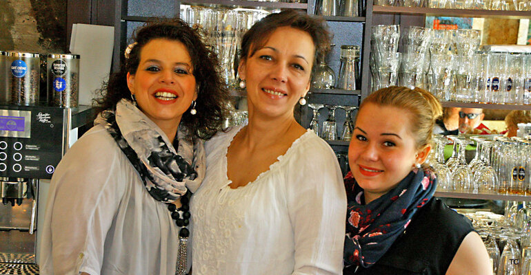 Das Team vom Café dell Árte