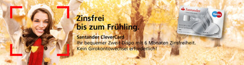 Clever Card bei Santander - KÖ48