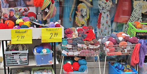 Wolle zum Angebotspreise bei der Nähstube Schmitz