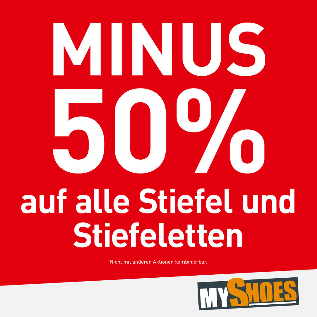 230017_MYS_Banner_Sale_50Proz_Stiefel_DE_AT_Facebook_1080x1080