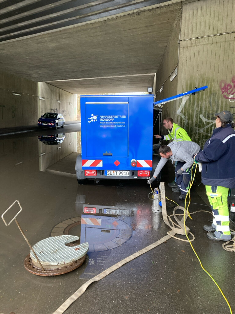 ABT im Einsatz in der Siebengebirgsallee