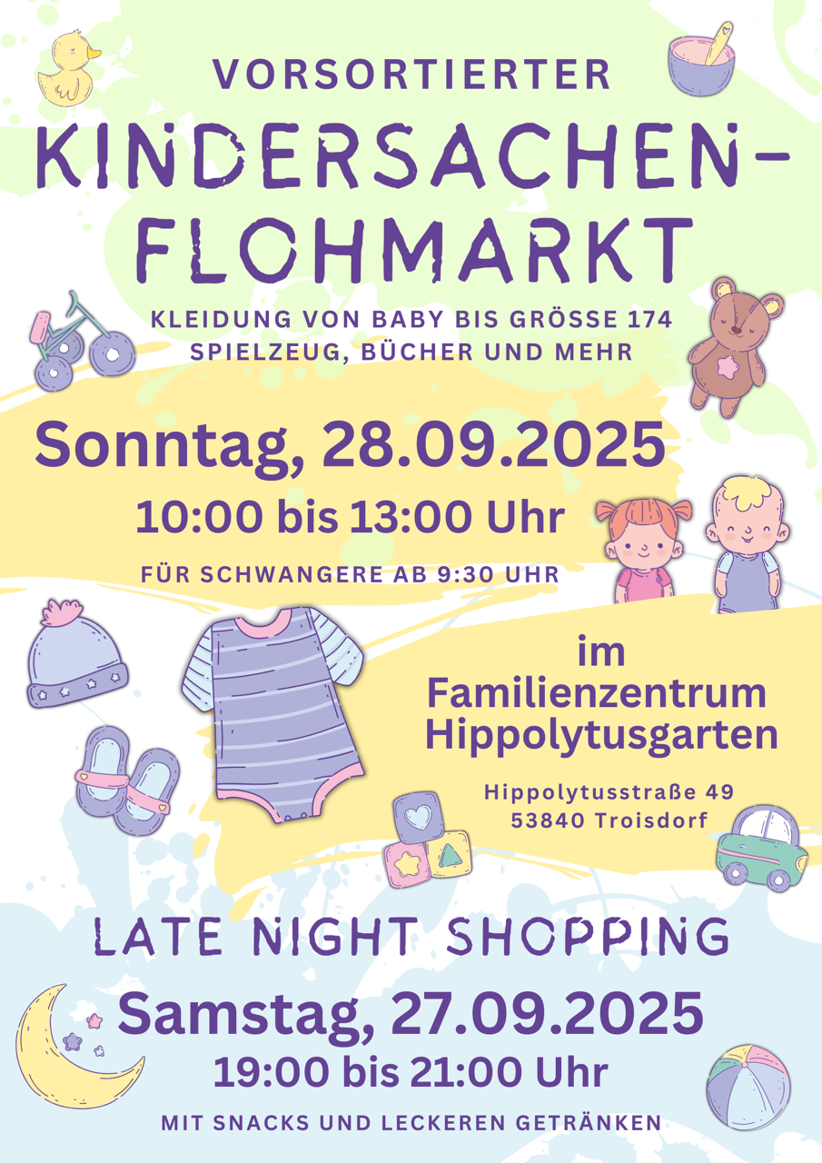 Kopie von Plakat Flohmarkt