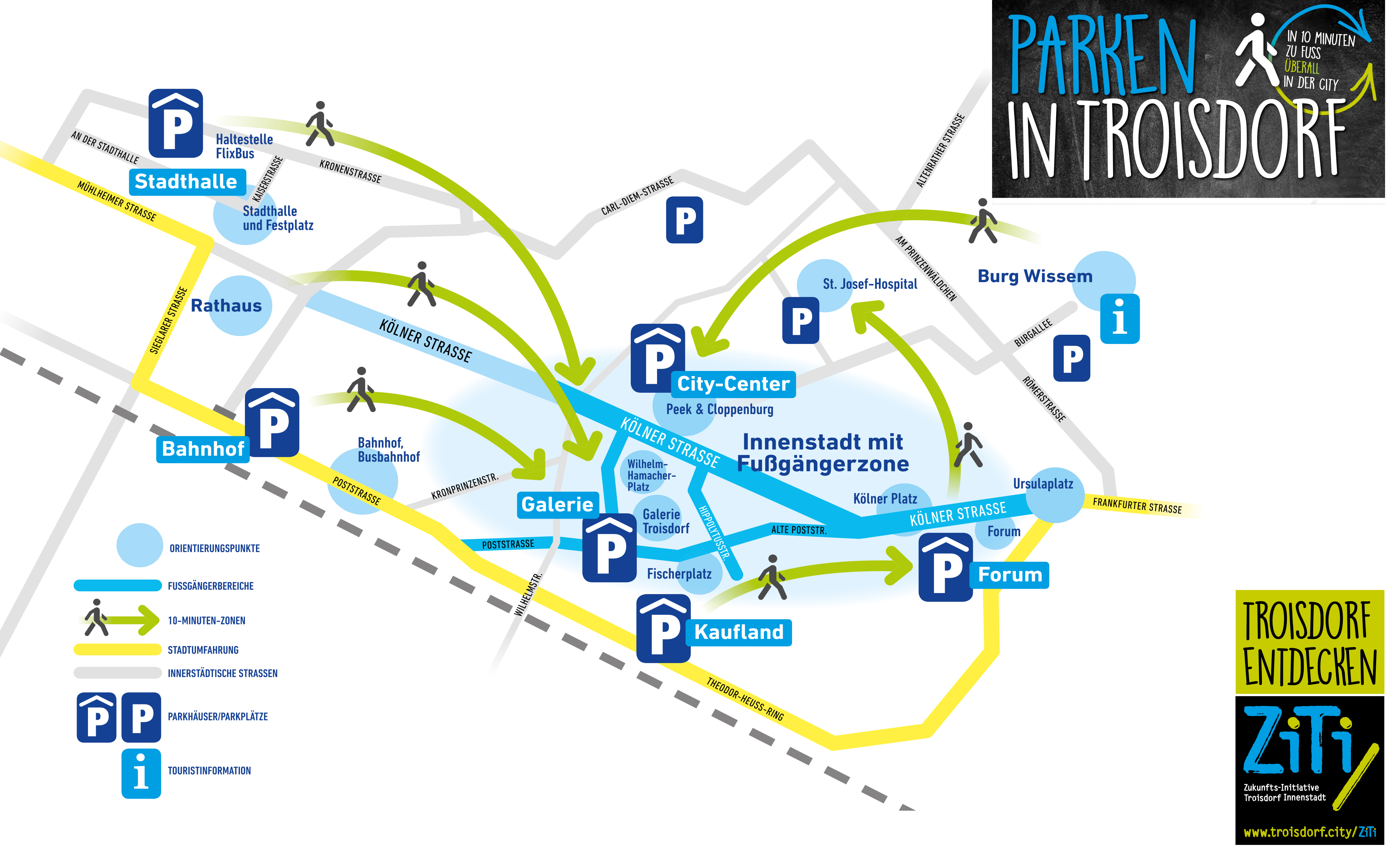 Parkhaus-Plan