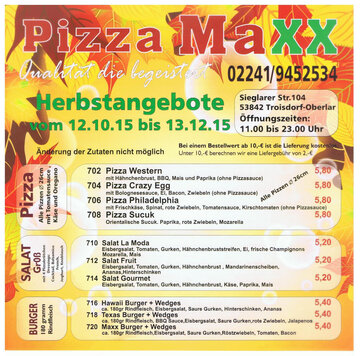 Pizza-Maxx_Herbstangebot Pizza-Maxx_Herbstangebot