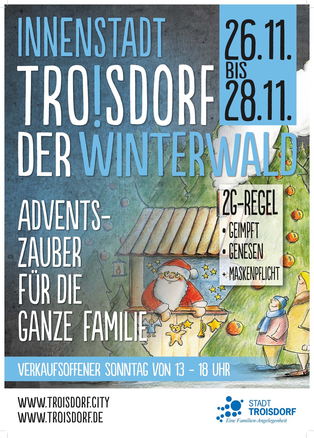 Plakat Winterwald 2021 A3