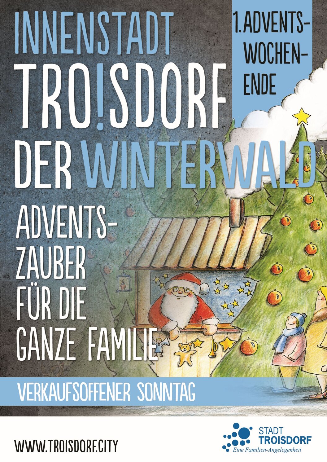 Plakat Winterwald