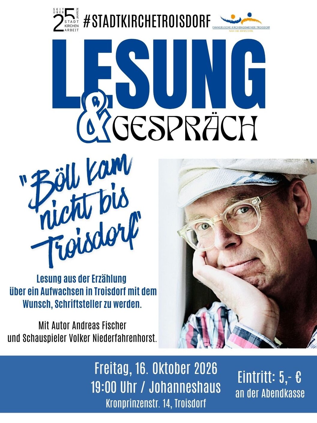 Post Lesung Andreas Fischer 2026