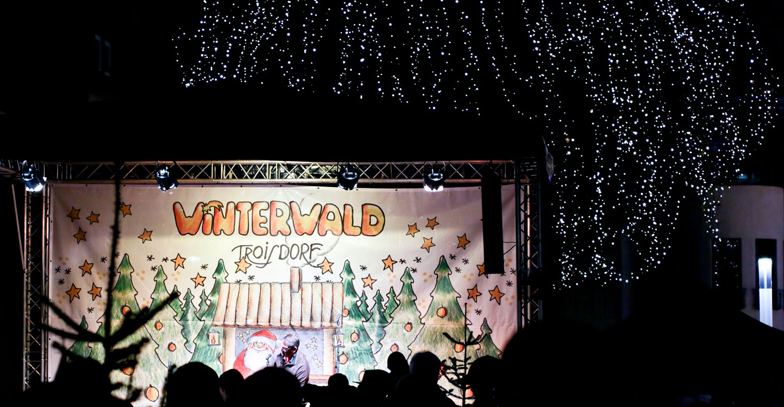 Winterwald-Bühne