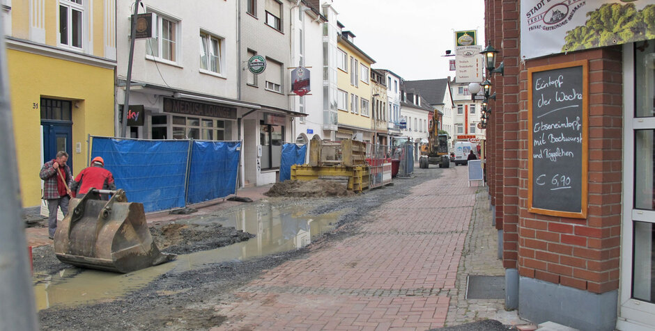 Sanierung Abschnitt II - Baustelle / Stand Oktober 2015