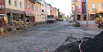 Sanierung Abschnitt II - Blick auf das Obere Stradttor / Stand Oktober 2015
