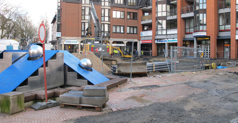 Sanierung Kölner Platz Februar 2016