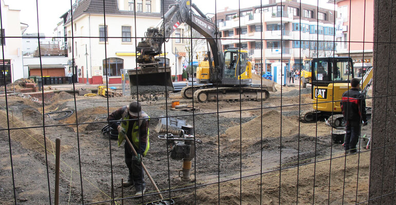 Sanierung Kölner Platz Februar 2016