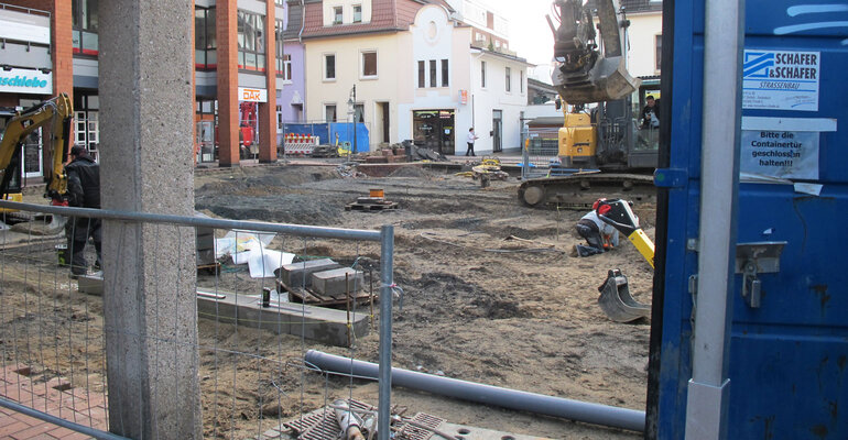 Sanierung Kölner Platz Februar 2016