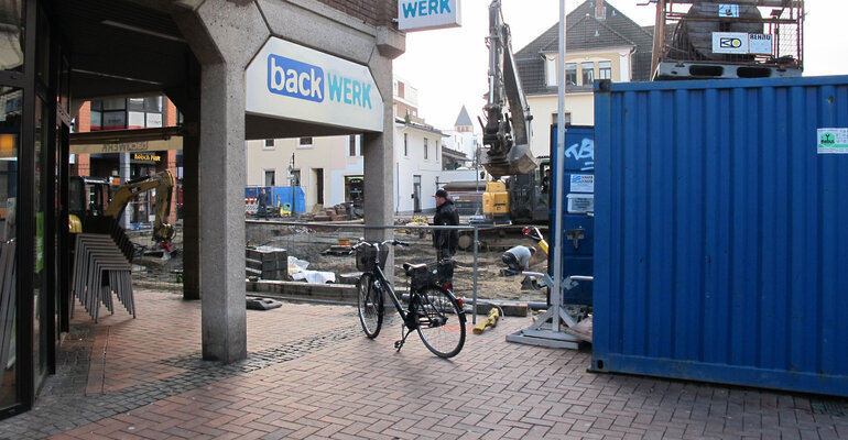 Sanierung Kölner Platz Februar 2016