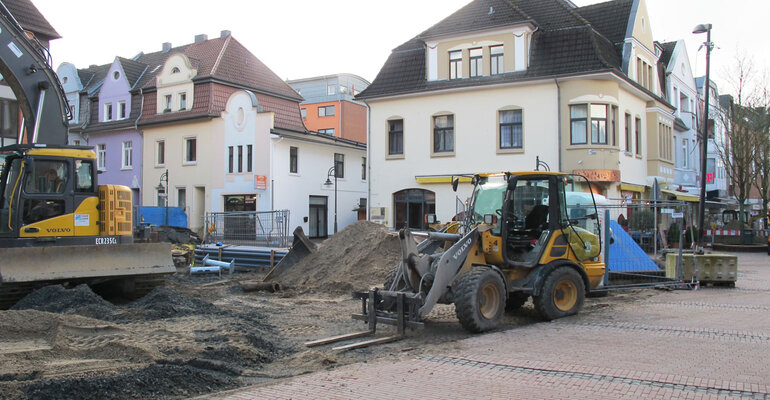 Sanierung Kölner Platz Februar 2016