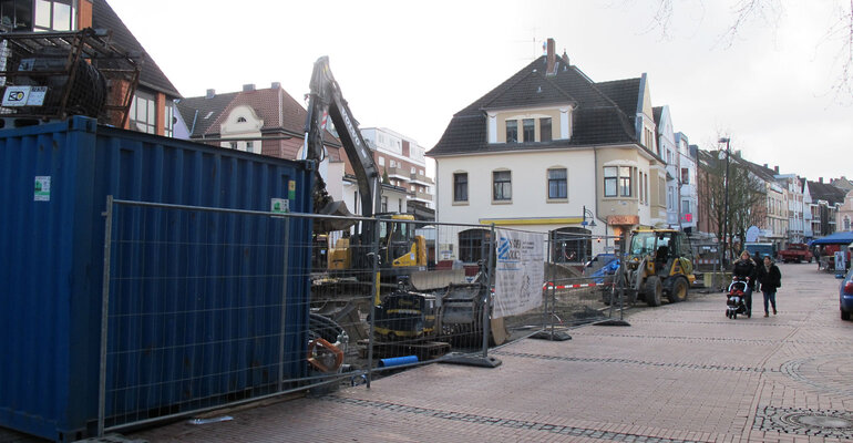 Sanierung Kölner Platz Februar 2016