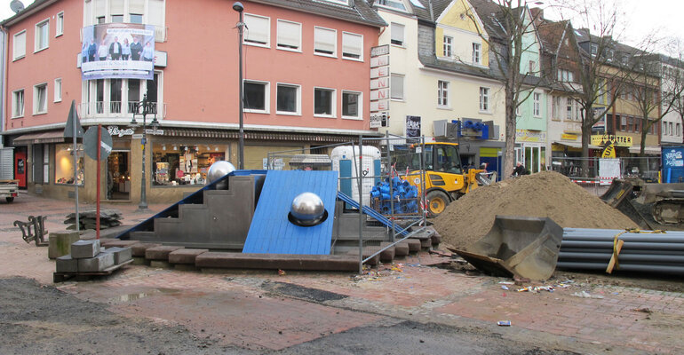 Sanierung Kölner Platz Februar 2016