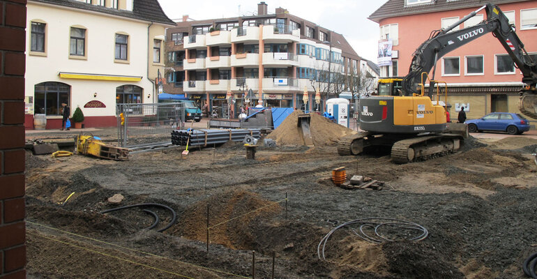 Sanierung Kölner Platz Februar 2016