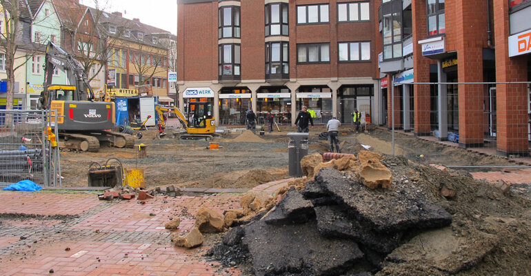 Sanierung Kölner Platz Februar 2016