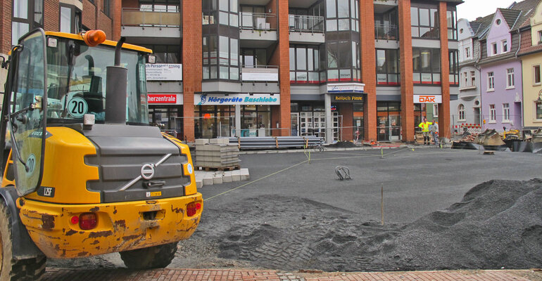 Sanierung Kölner Platz - im März 2016