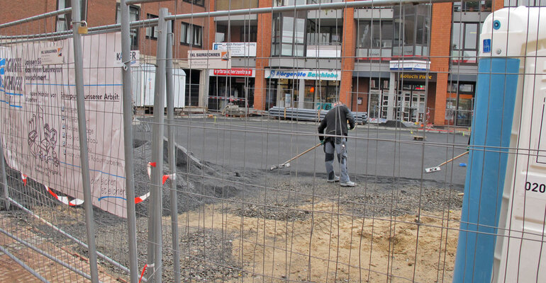 Sanierung Kölner Platz - im März 2016