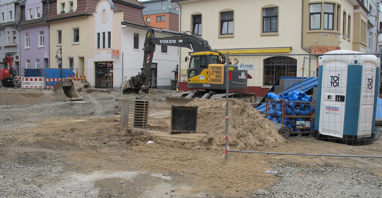Sanierung Kölner Platz - im März 2016