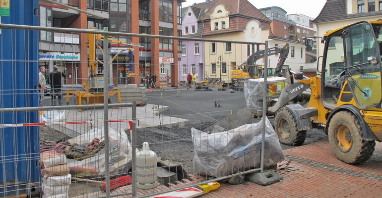 Sanierung Kölner Platz - im März 2016