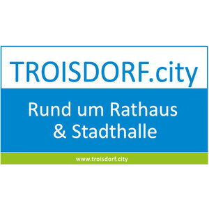 Rathaus und Stadthalle