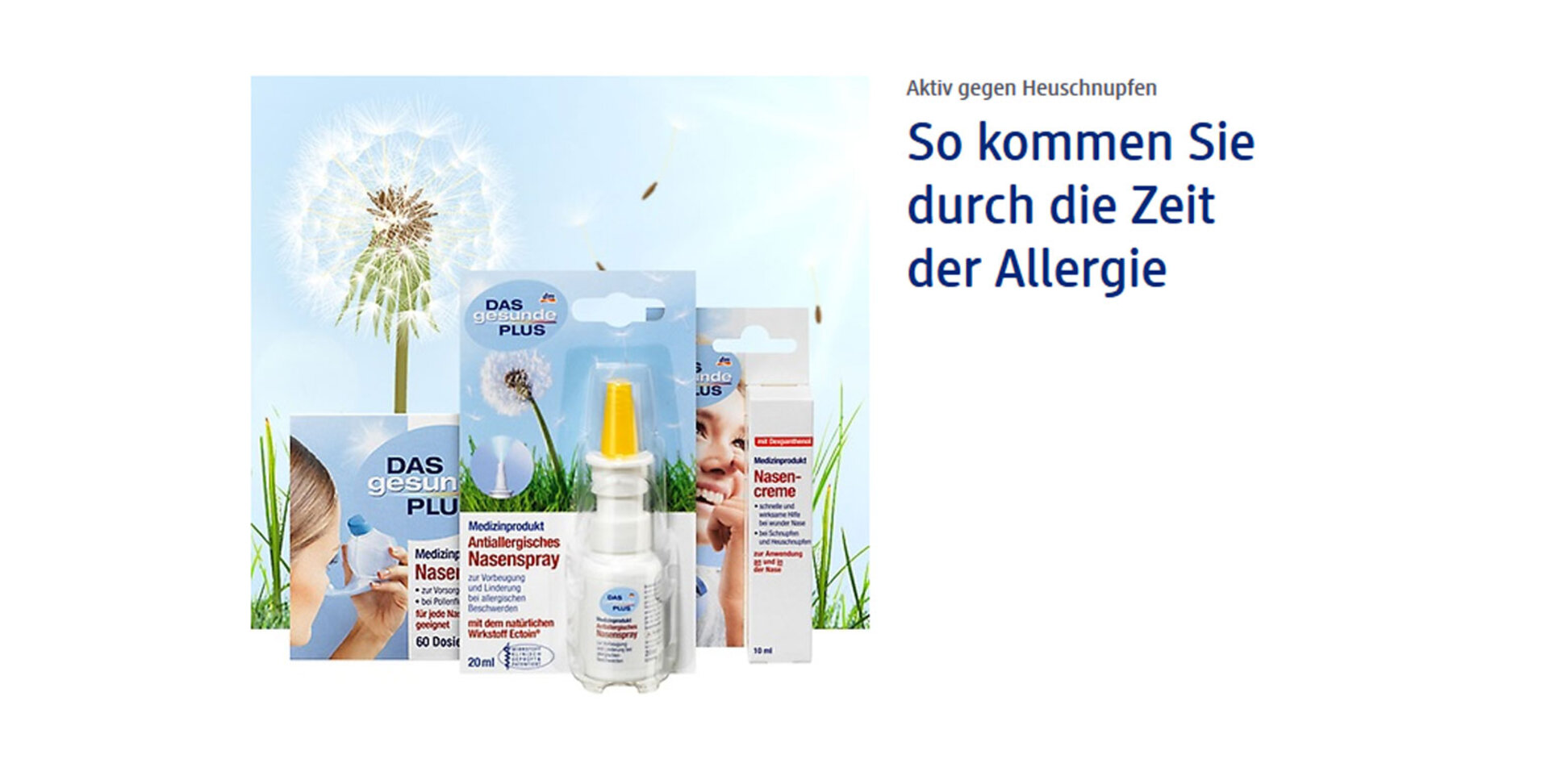 Troisdorf City | Aktiv gegen Allergie - mit den Produkten von dm | dm-drogerie  markt GmbH + Co. KG