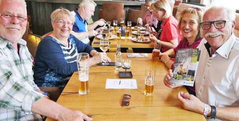 Allseits gute Stimmung bei der 4. Troisdorfer Schlemmertour