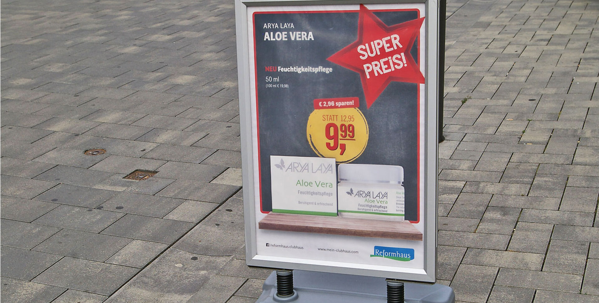 Troisdorf City | Neue Feuchtigkeitspflege mit Aloe Vera | Reformhaus Bacher