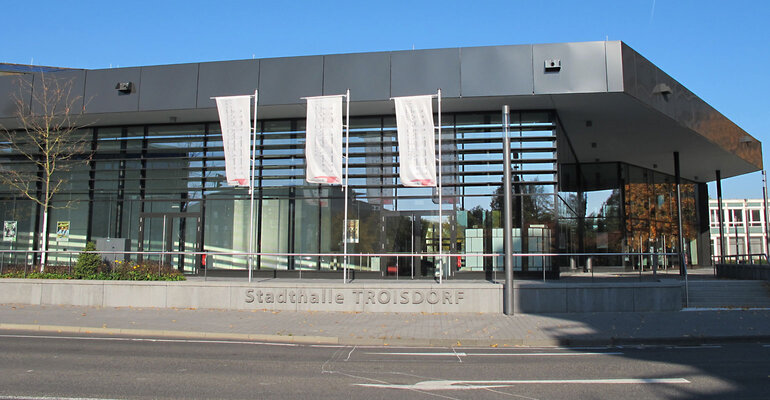Stadthalle Troisdorf - Frontal
