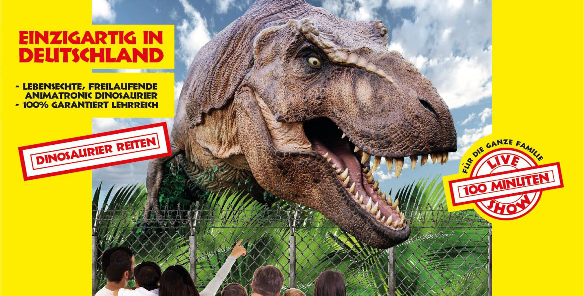 Troisdorf City Die lebendige Dinosaurier Show