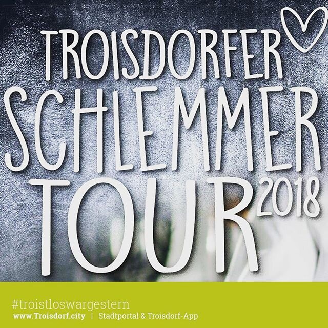 Am 26 Mai ist es wieder soweitDie Schlemmertour geht in die nächste Runde