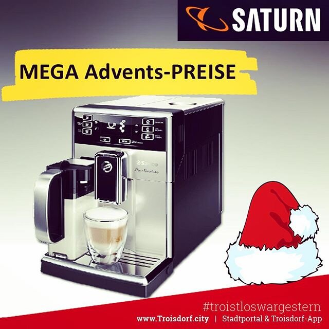 Tolles Adventsangebot  Nutzt jetzt die Chance und gönnt euch den leistungsstarken Saeco PICOBARISTO Kaffeevollautomat für unschlagbare 555 Euro Um...