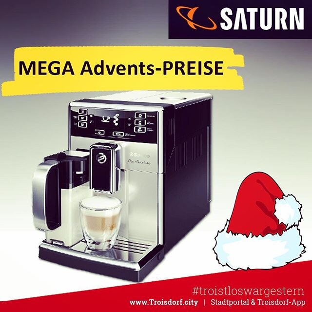 Tolles Adventsangebot Nutzt jetzt die Chance und gönnt euch den leistungsstarken Saeco PICOBARISTO Kaffeevollautomat für unschlagbare 555 Euro Um... Tolles Adventsangebot Nutzt jetzt die Chance und gönnt euch den leistungsstarken Saeco PICOBARISTO Kaffeevollautomat für unschlagbare 555 Euro Um...