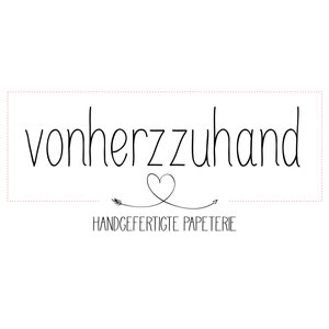 vonherzzuhand - Handgefertigte Papeterie