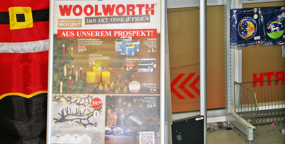 Troisdorf City Weihnachtsdeko Bei Woolworth Woolworth Gmbh