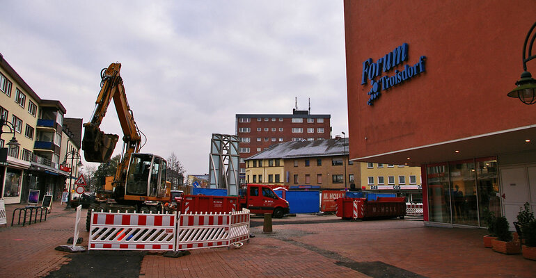 Sanierung Fußgängerzone von Kölner Platz bis zum Forum