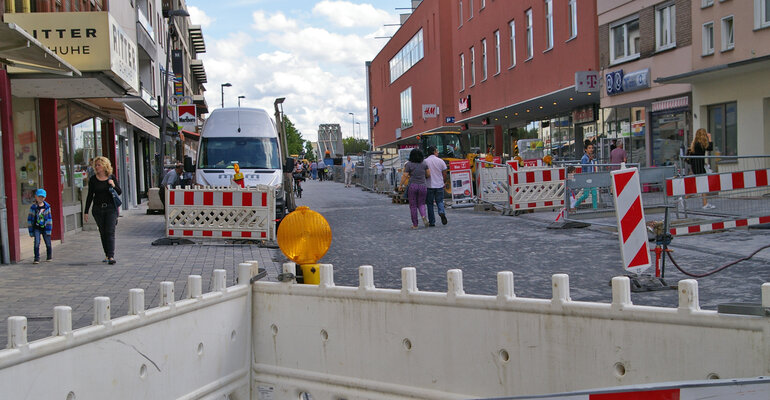 Sanierung Kölner Platz bis Forum